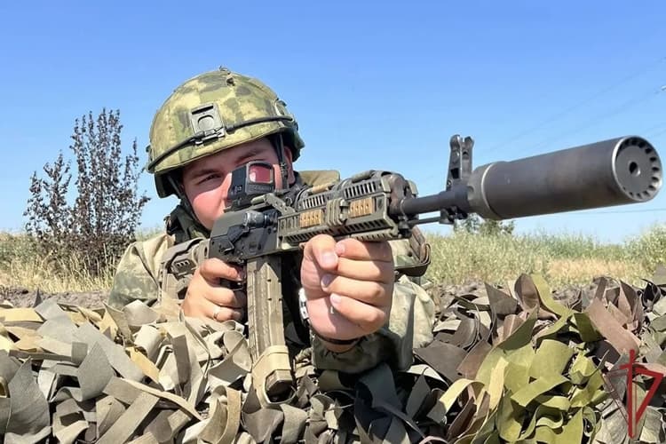 В Запорожской области росгвардеец сбил дрон, атаковавший мирных жителей